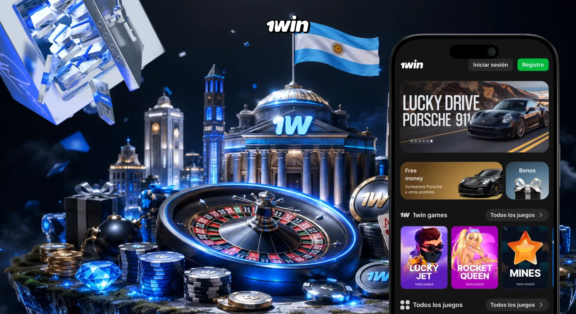 Registro en 1win Argentina